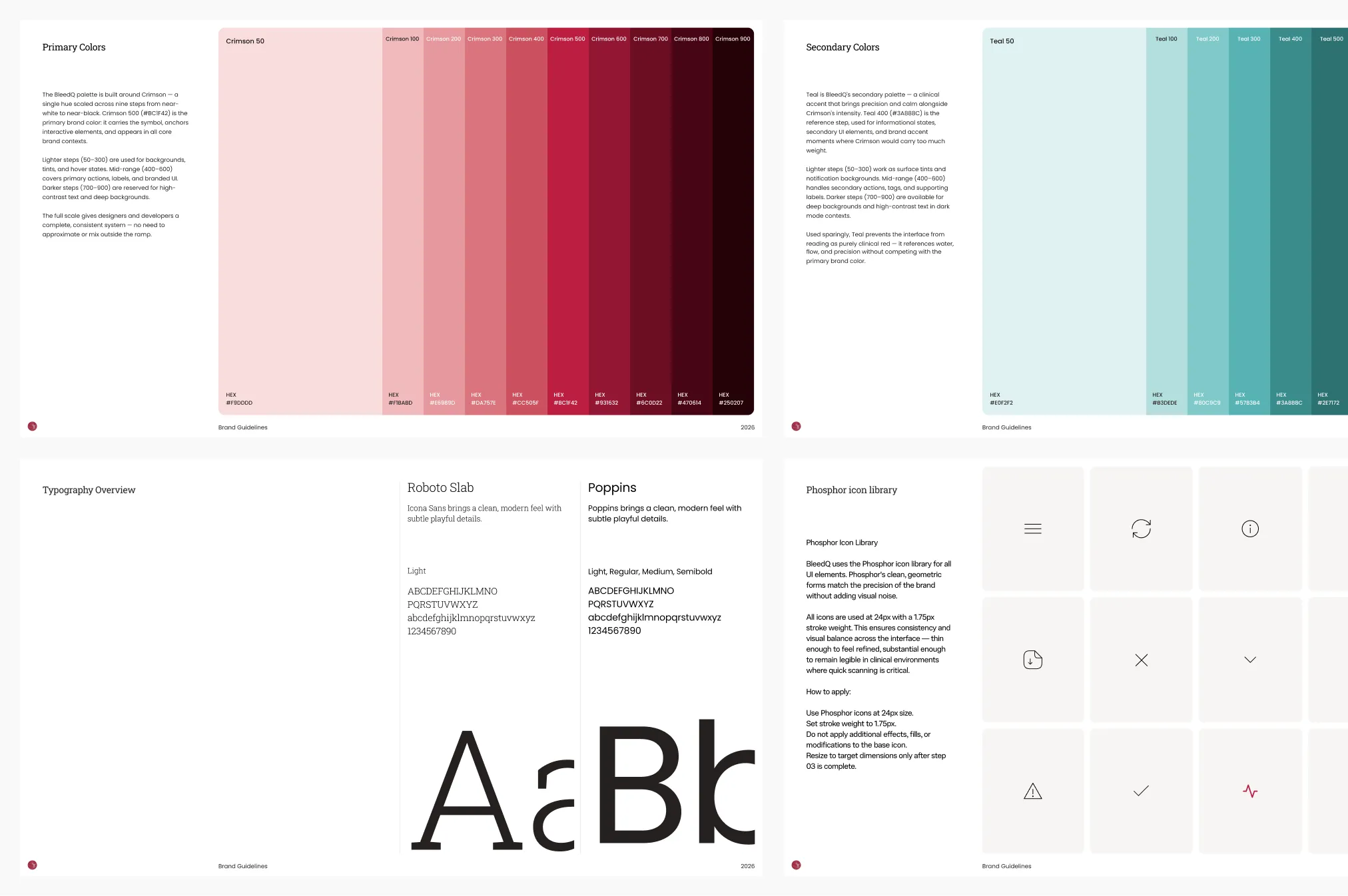 bleedq octapharma UI/UX Design