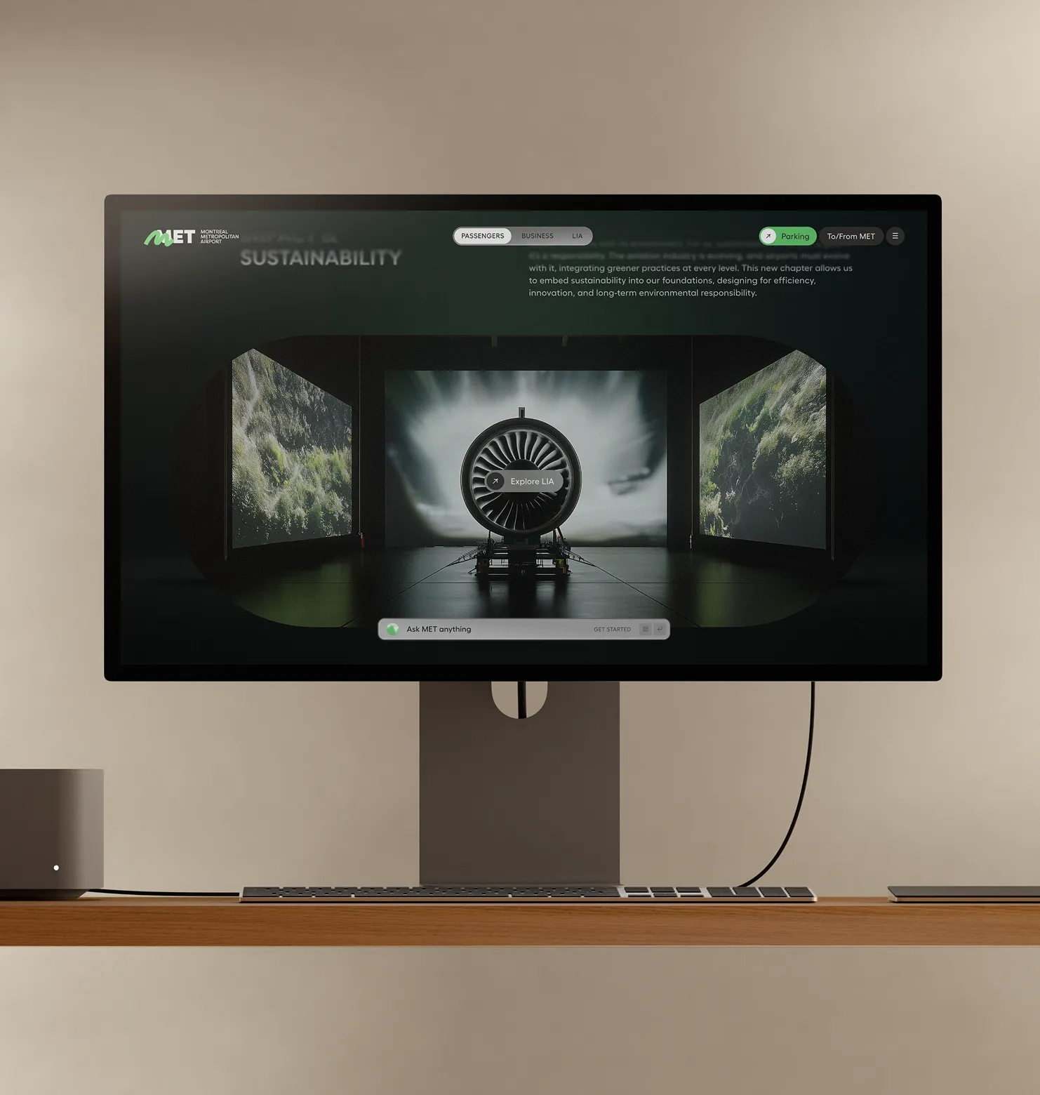 met case UI/UX DESIGN